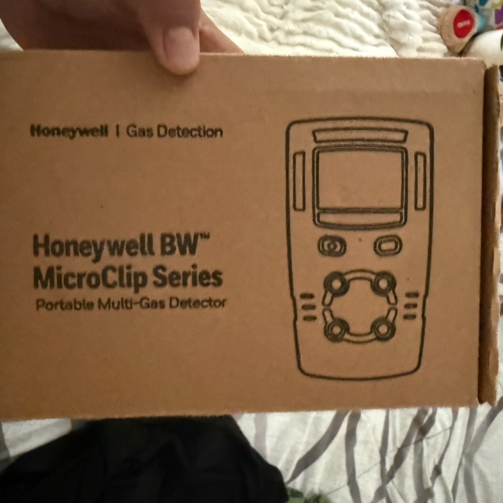 Honeywell BW MicroClip Series Portable Multi-Gas Detector - Black